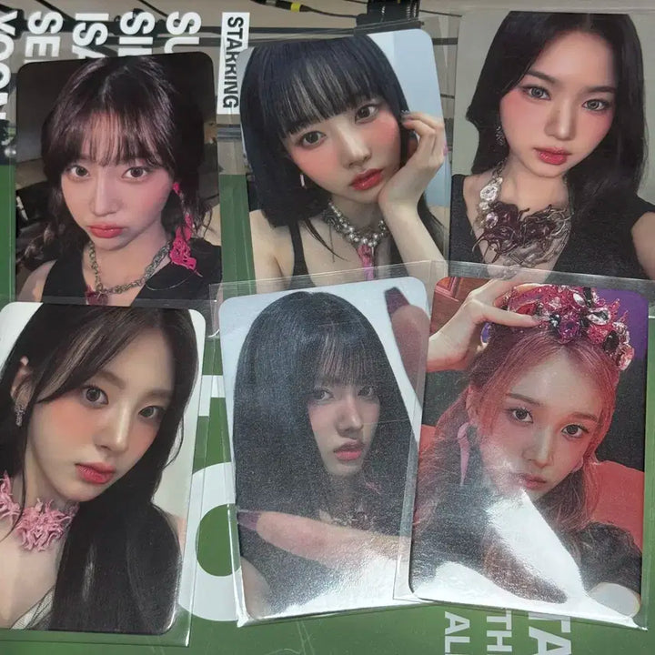 스테이씨  STAYC 메타모르픽 애플뮤직 쇼케이스 포카 6멤셋