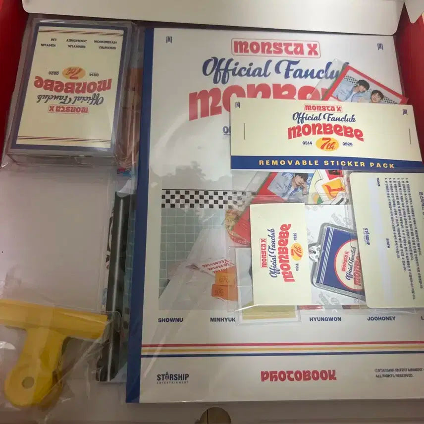 몬스타엑스 7기 키트 미개봉