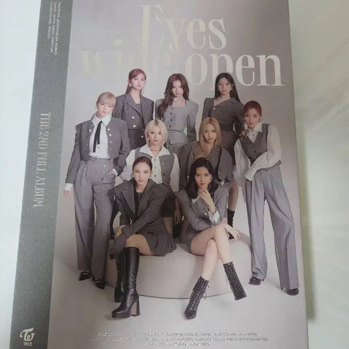 트와이스 앨범 Eyes wide open 2집