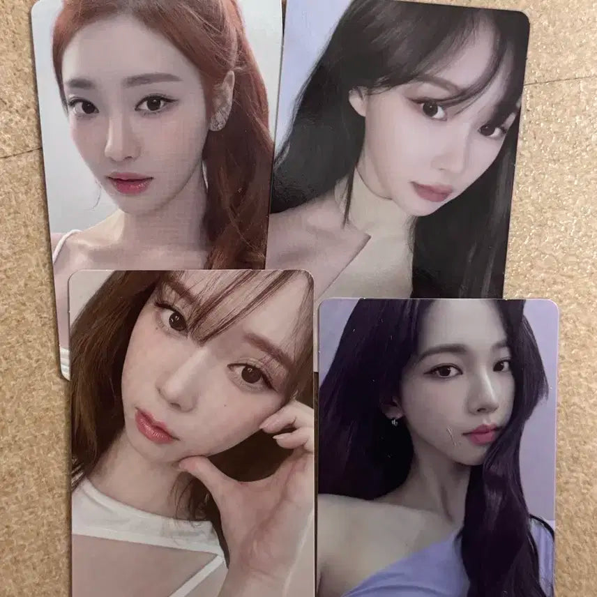 aespa 에스파 미쟝센 헬로버블 포토카드 포카 세트 양도