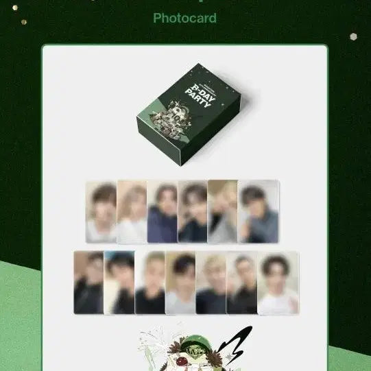 세븐틴 스탬프 투어 포카