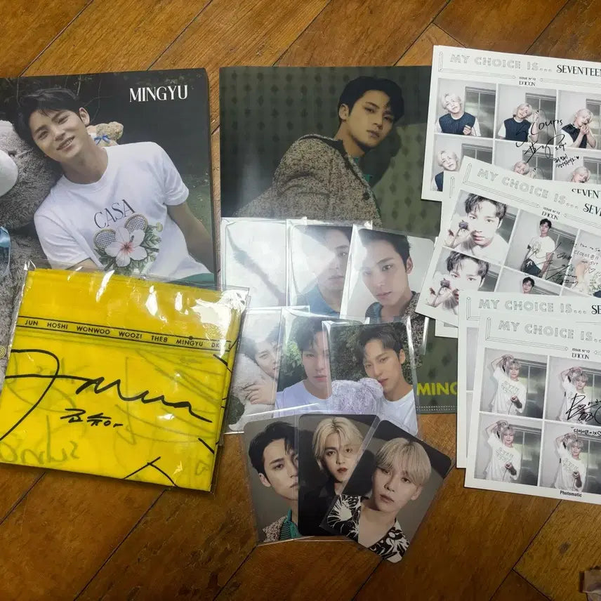 팔아요)디아이콘 세븐틴 민규버전