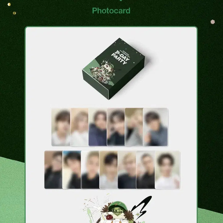세븐틴 10주년 스탬프 투어 포카 미개봉 일괄 퍼즐틴 포카 포함