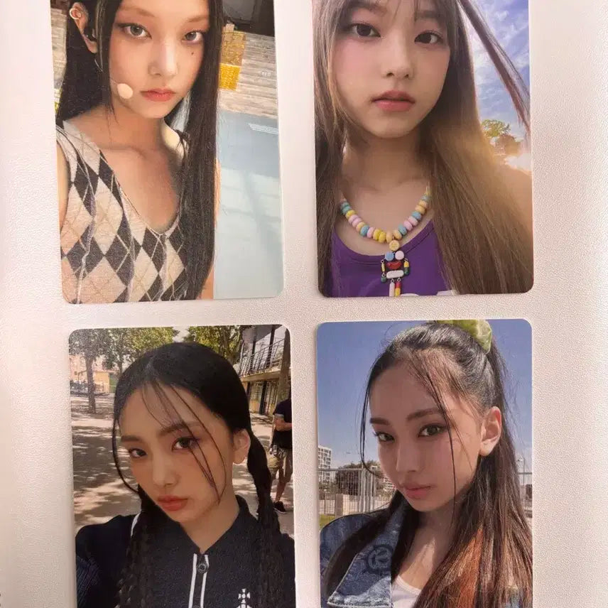 뉴진스 어텐션 포카 세트