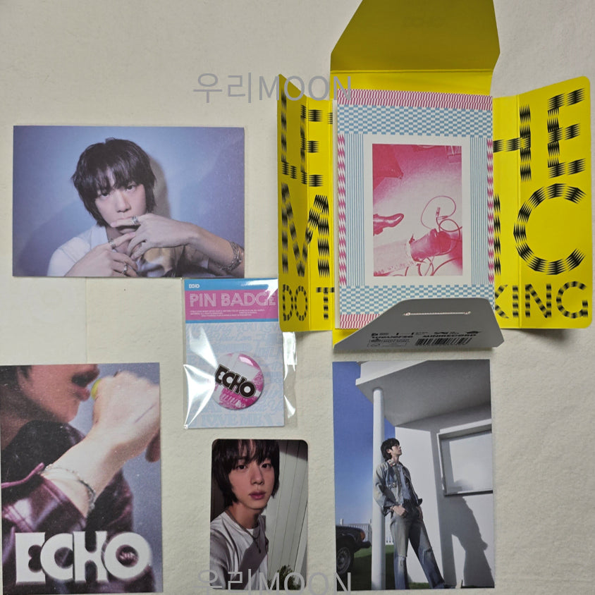 진 ECHO 에코 석진 포카  + 위버스앨범 포카