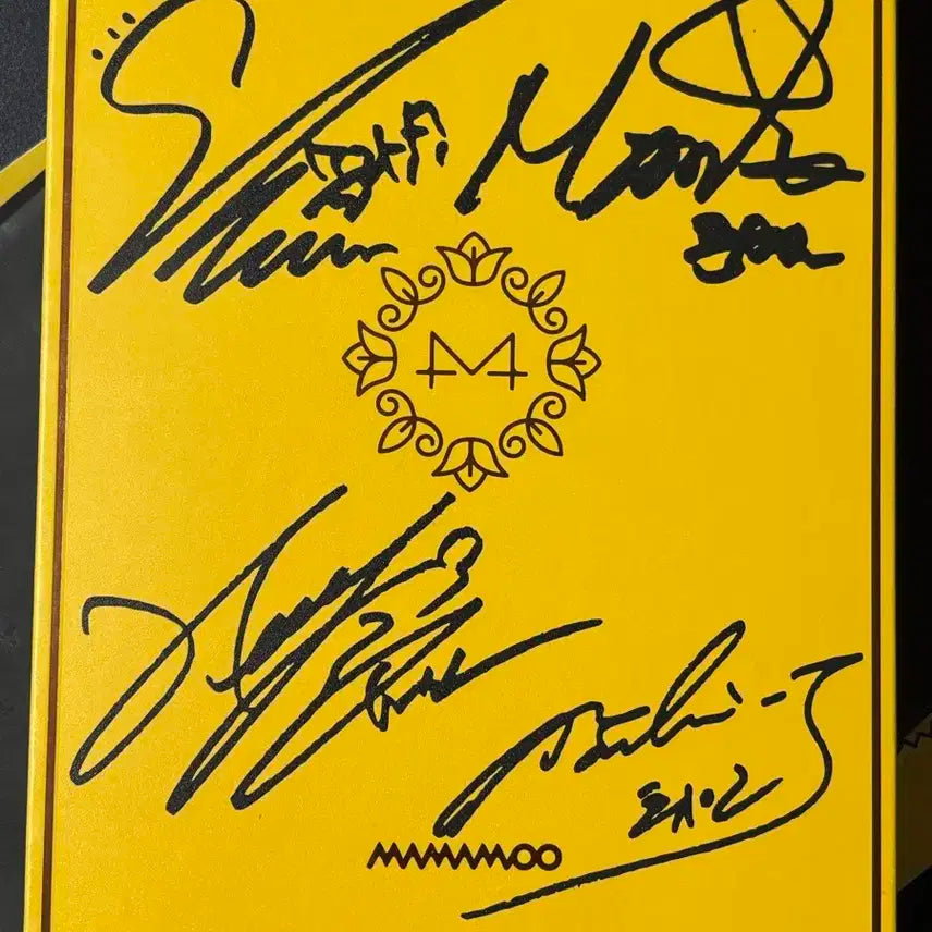 마마무 싸인앨범