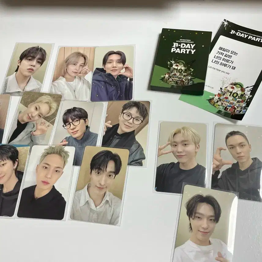 세븐틴 스탬프 투어 포카 양도