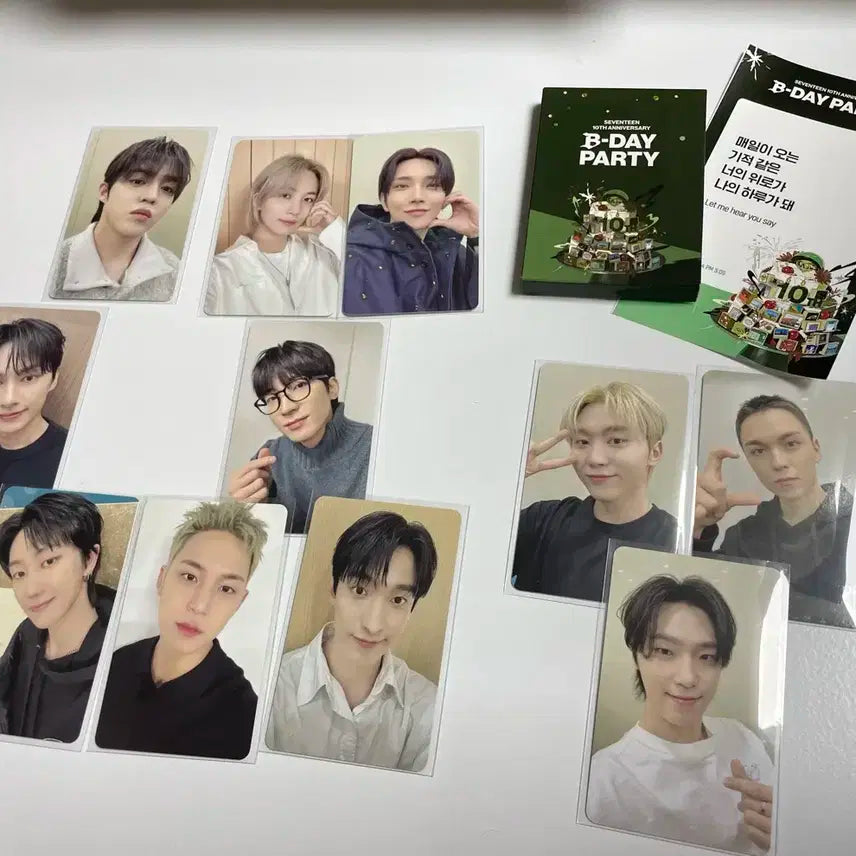 세븐틴 스탬프 투어 포카 양도