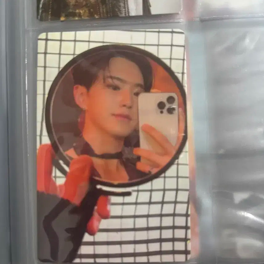세븐틴 호시 거울포카