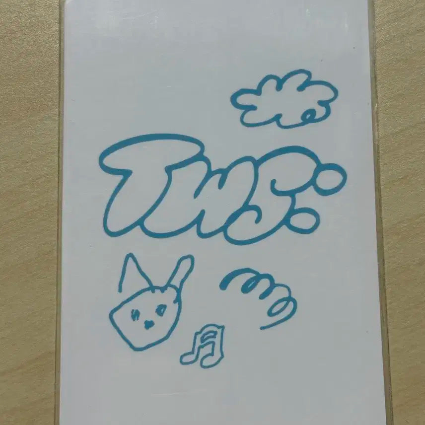 투어스 TWS 신유 타워레코드 포카