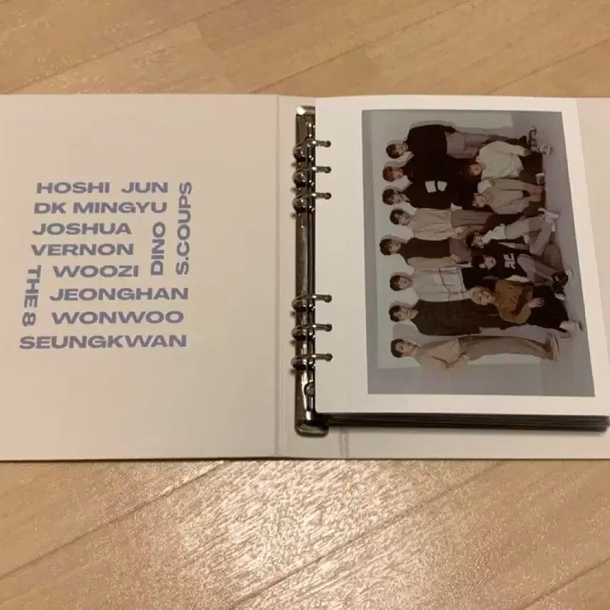 세븐틴 인컴플릿 바인더
