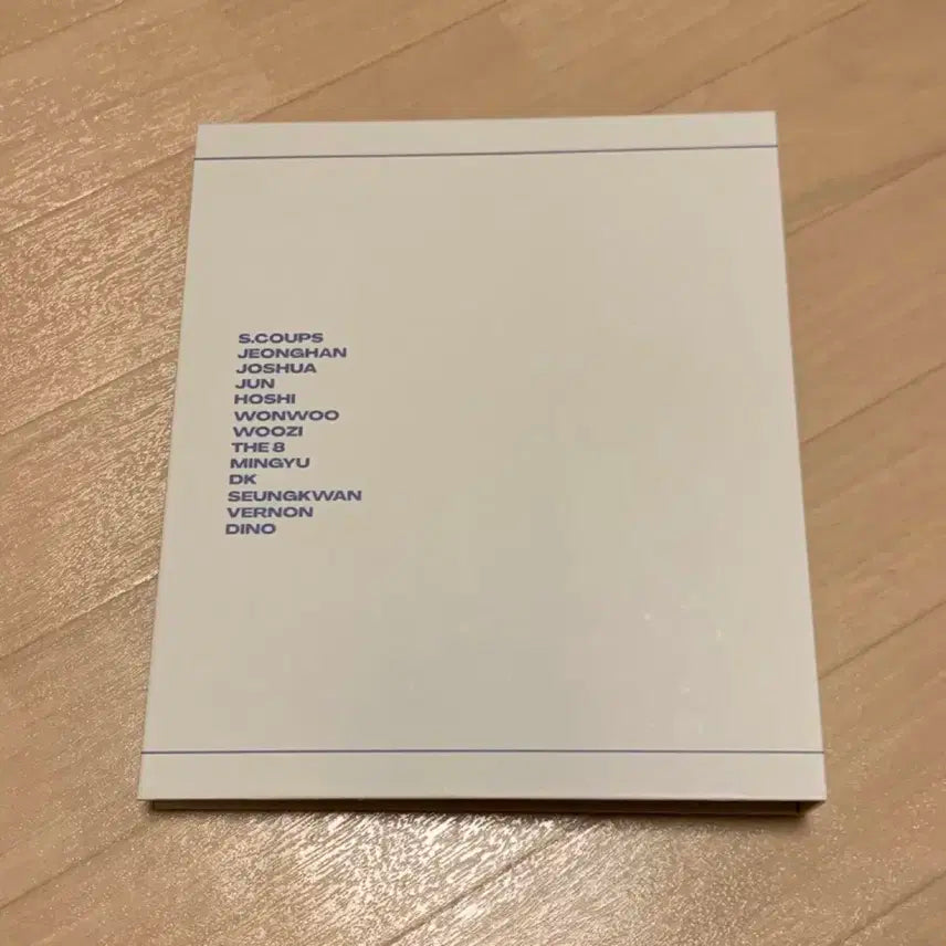 세븐틴 인컴플릿 바인더