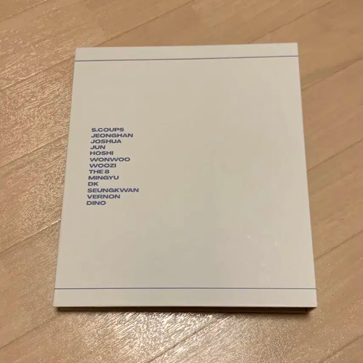 세븐틴 인컴플릿 바인더