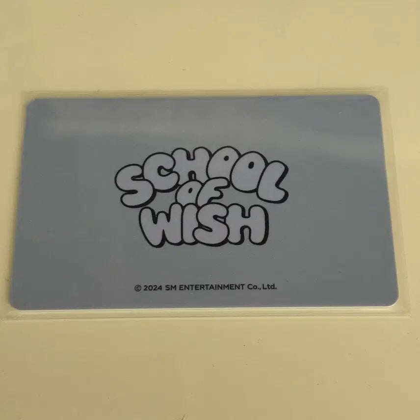 스쿨오브위시 시온 학생증 아이디카드 포카 콜북