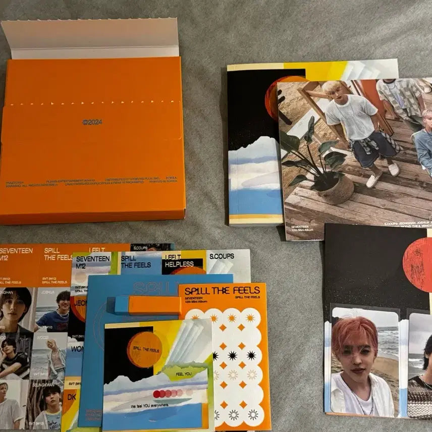 세븐틴 스필더필스 you 버전 개봉앨범 포카 에스쿱스,원우