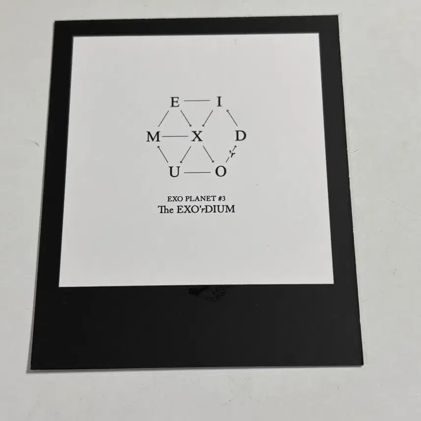 엑소 콘서트 엑소디움 폴라로이드 레이