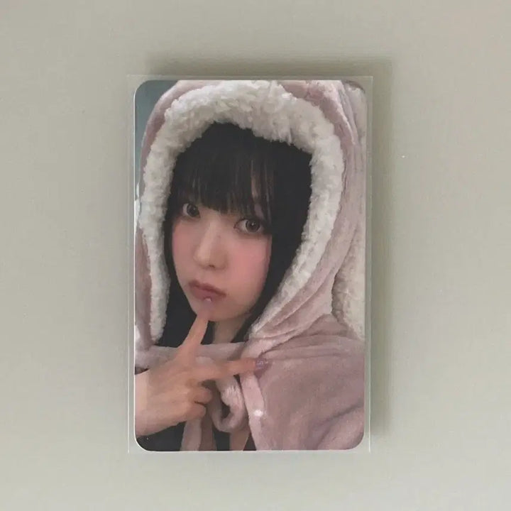 엔믹스 규진 토끼담요 포카 엑스페르고 에버라인 럭드 럭키드로우 미공포