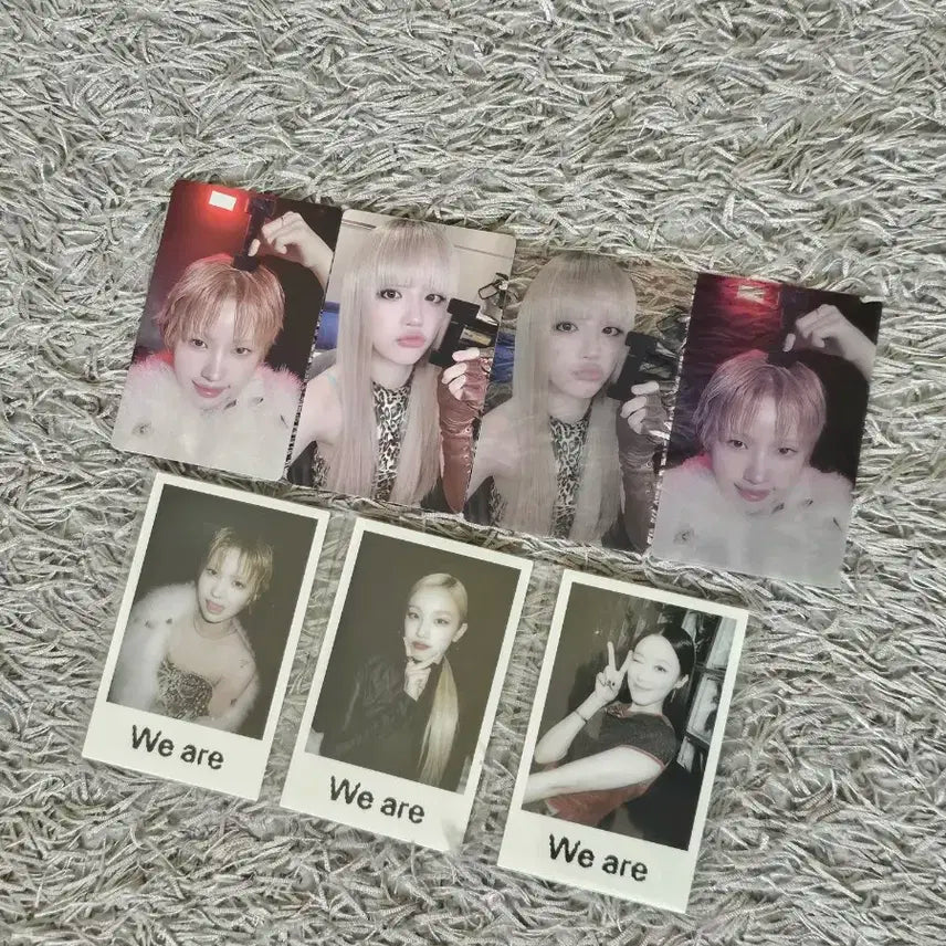 i-dle 아이들 We are 위버스 특전 포카 weverse 포카 일괄