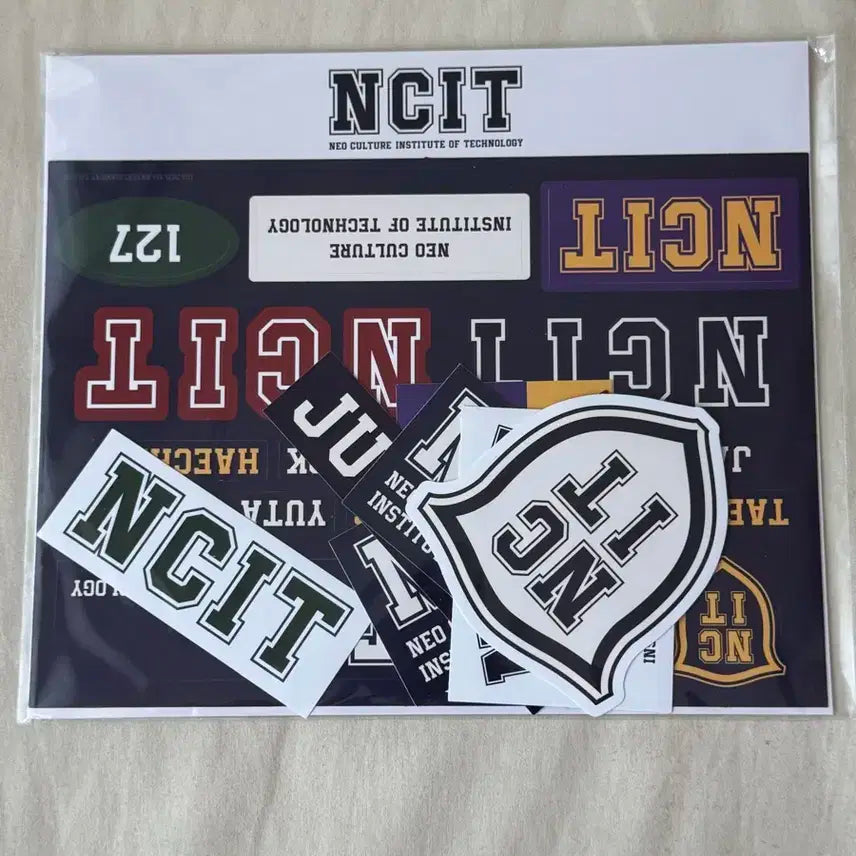 엔시티127 ncit 노트북 데코 스티커 정우