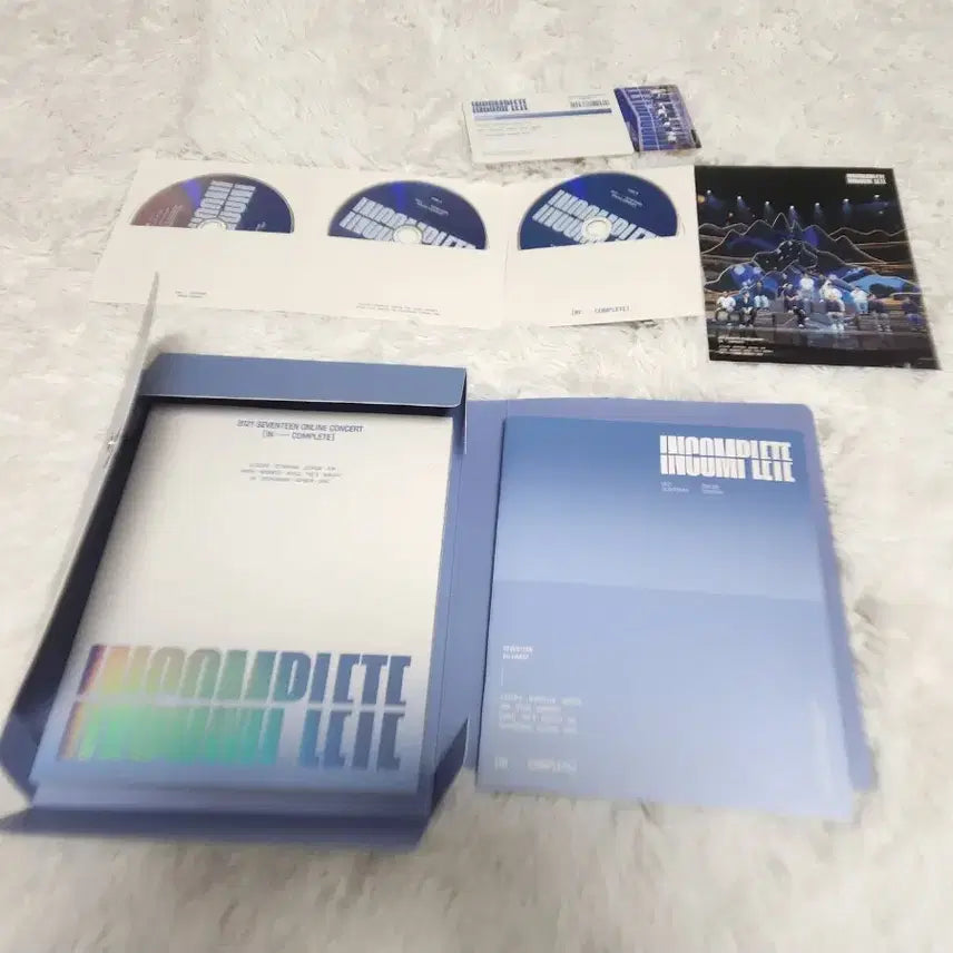 세븐틴 인컴플릿 dvd