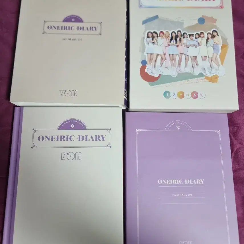 아이즈원 워너릭다이어리 일기 개봉 앨범