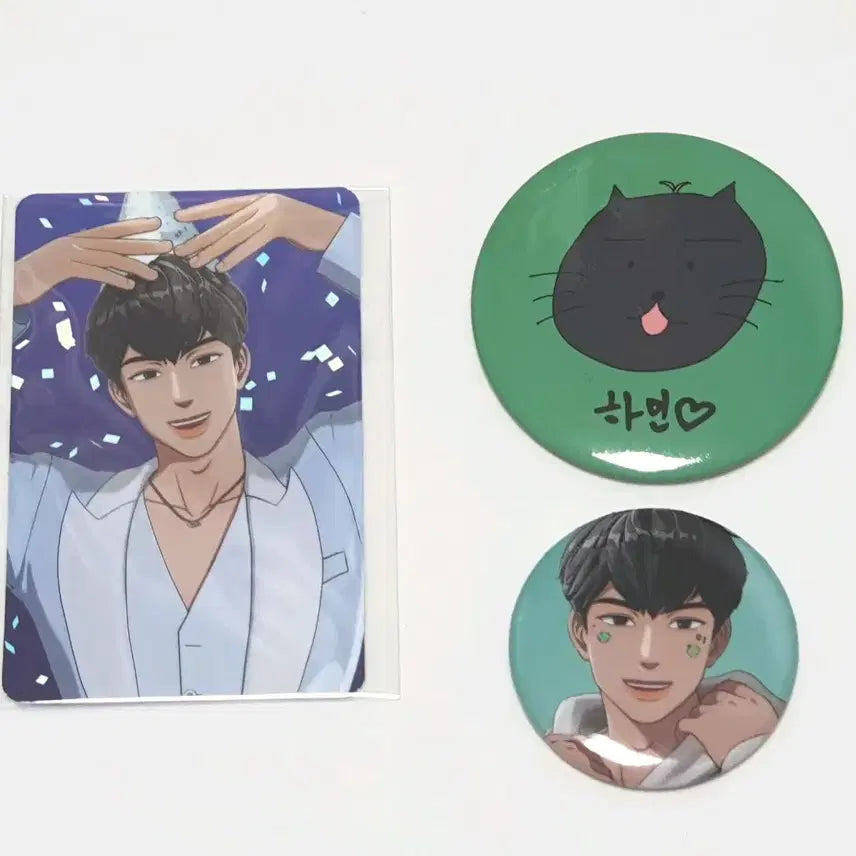 플레이브 하민 일괄 캔뱃지 2주년 xblush 케타포 특전