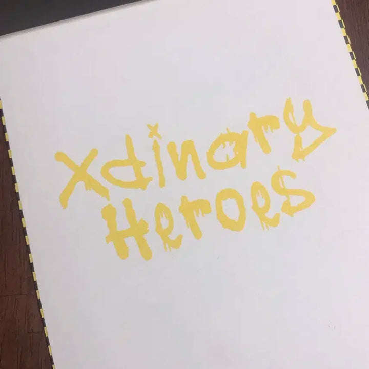 엑디즈 해데데 md 오드 셀프프로필 세트 엑스디너리히어로즈 데뷔 굿즈