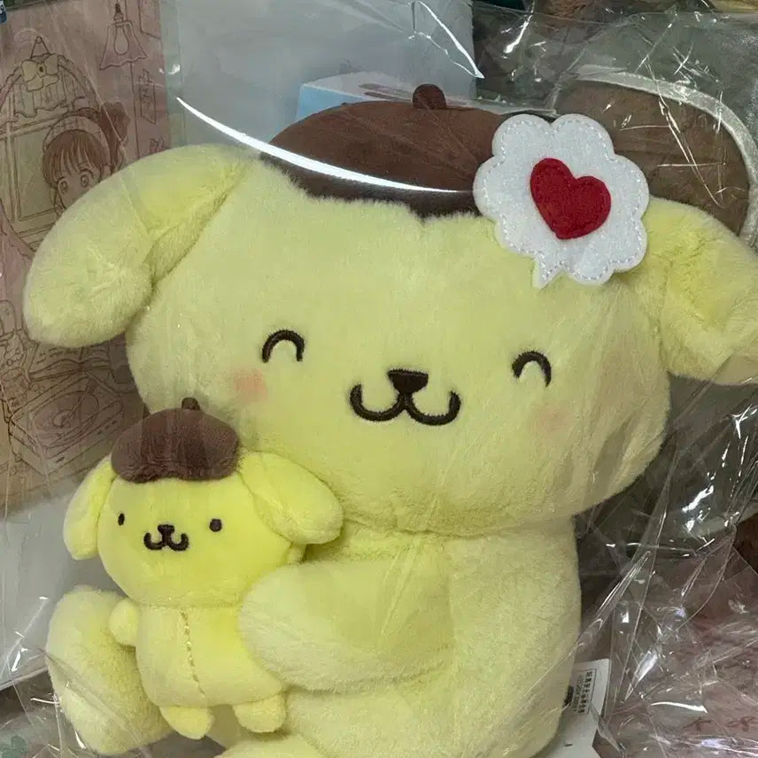 (새상품)산리오대상 아이러브미 폼폼푸린 인형 누이