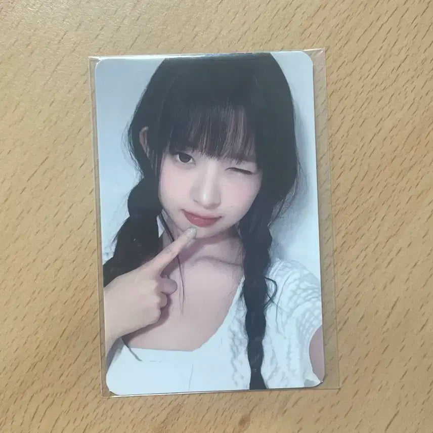 아이브 미니브 스쿨 7만원 레이 포카 양도