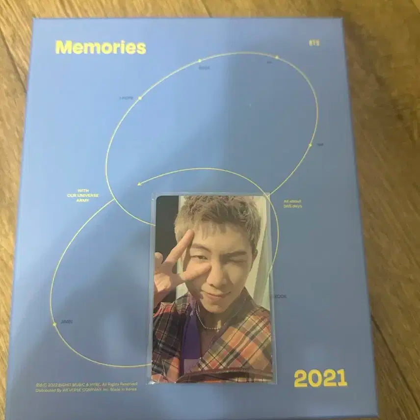 방탄소년단 메모리즈2021 블루레이 판매합니다