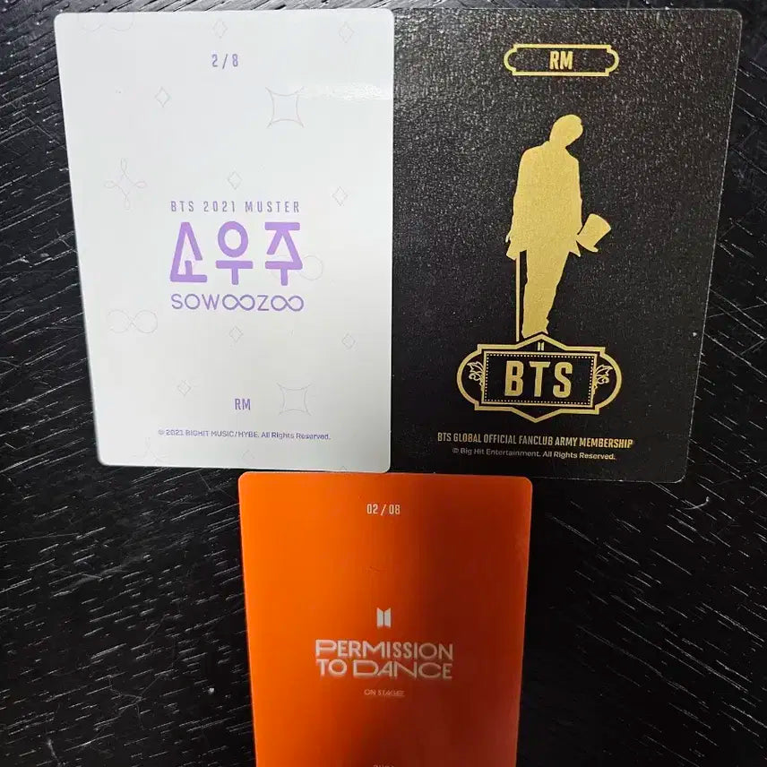 BTS 방탄소년단 공식포카 일괄