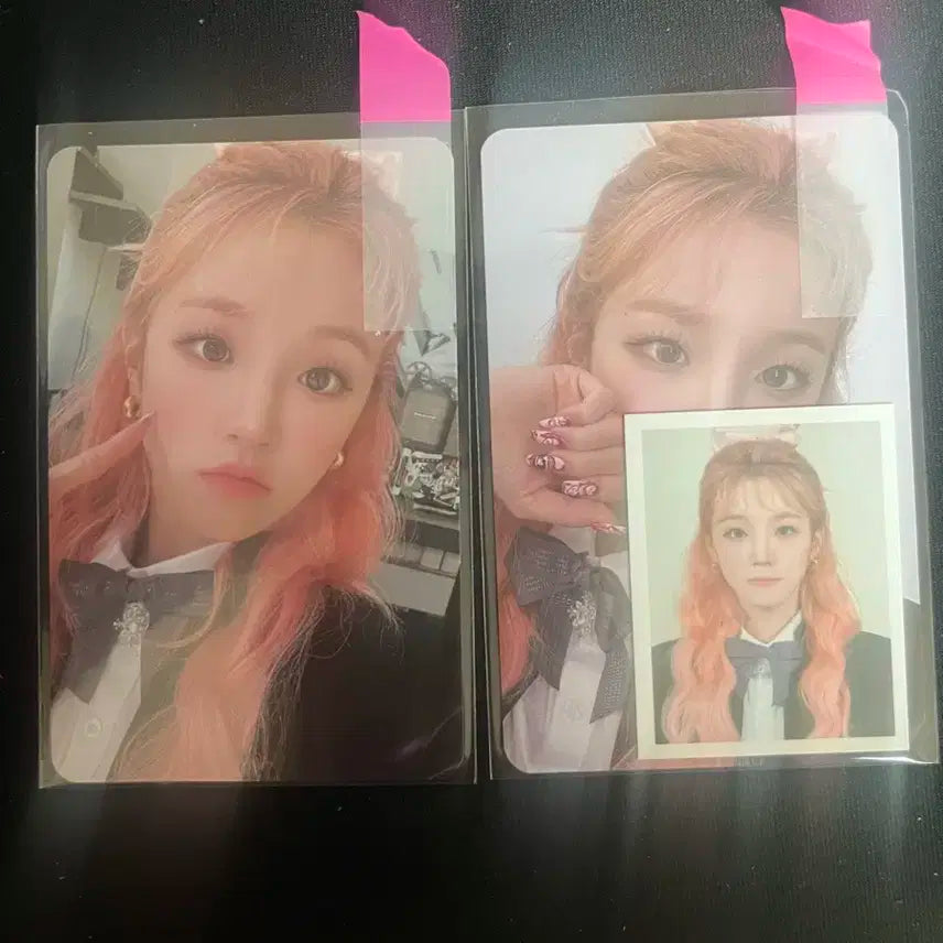 우기 슈화 포카 증명사진
