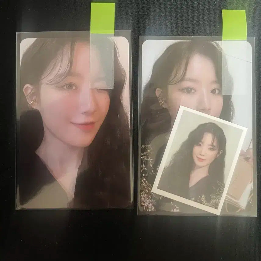 우기 슈화 포카 증명사진