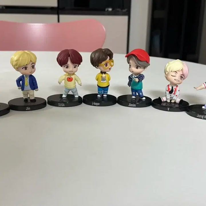 정품 마텔 방탄소년단 BTS 피규어 7개 일괄