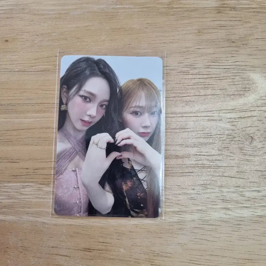 에스파 드라마 워너뮤직 유닛포카 양도 카리나 지젤 미공포 칼젤