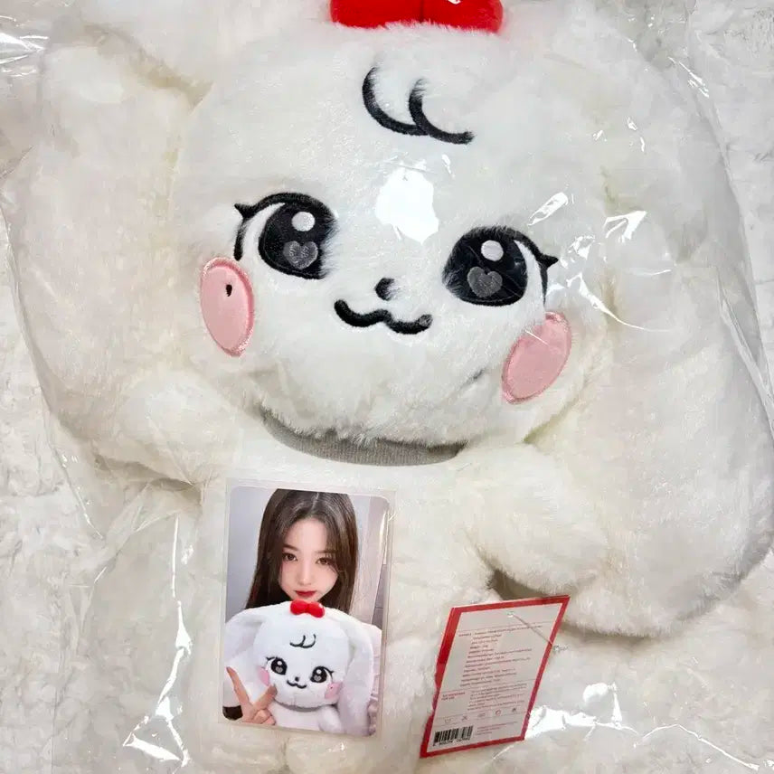 아이브 장원영 미니브 체리 30cm 인형 & 포토카드 판매