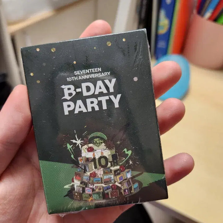 세븐틴 B-DAY PARTY 10주년 스탬프 포카