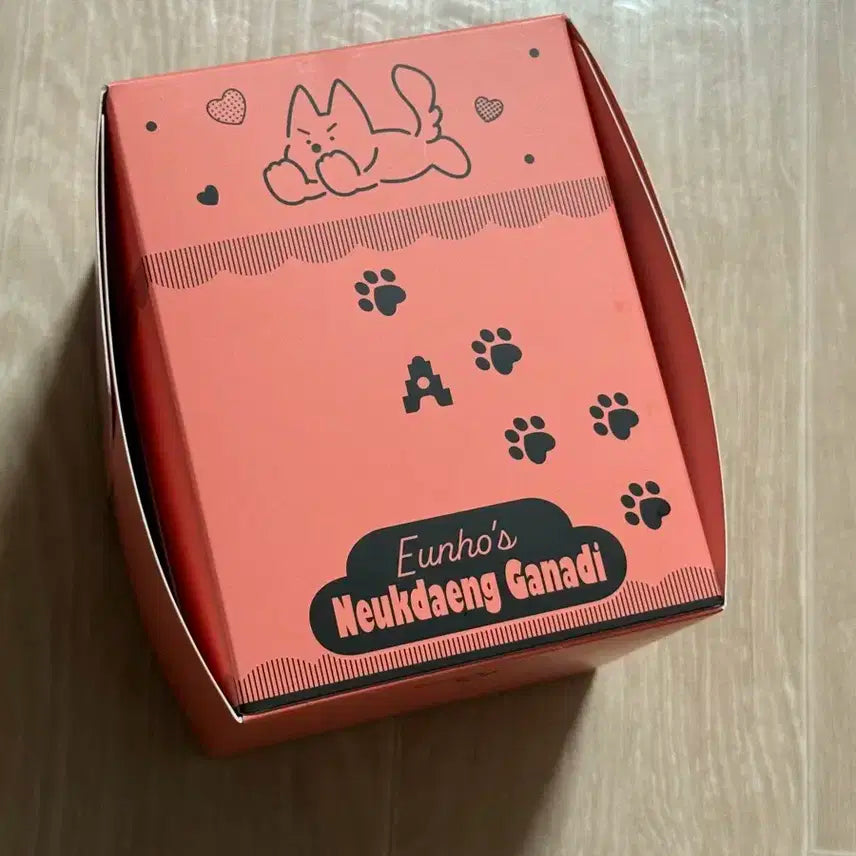 플레이브 은호 십카페 케이크상자