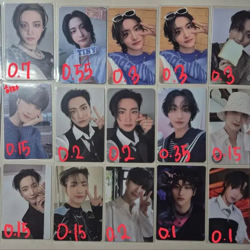 에이티즈 성화 포카 양도 판매