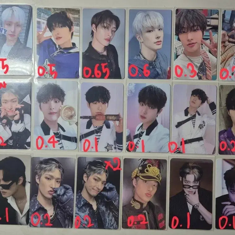 에이티즈 민기 포카 양도 판매