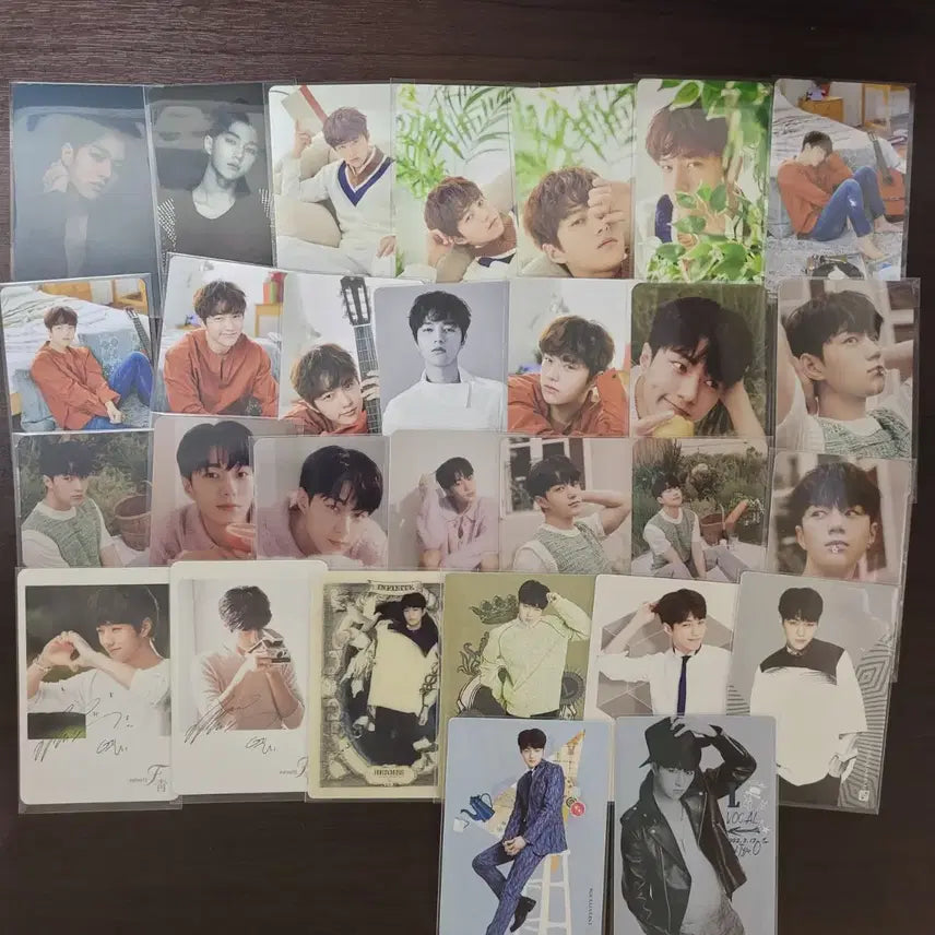 인피니트 엘 명수 김명수 앨범 시그 팬미팅 럭드 위버스 포카 일괄