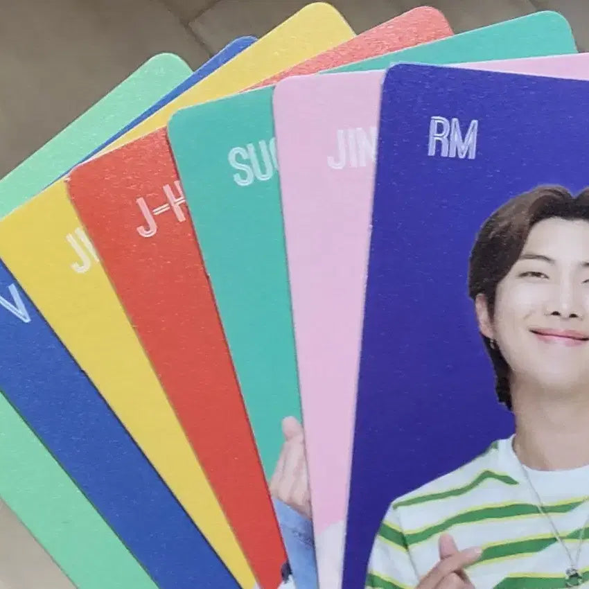 방탄 칠성사이다 포카