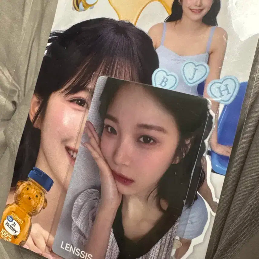 미개봉 렌시스 백지헌 포카 특전 포카4종+ 엽서1장