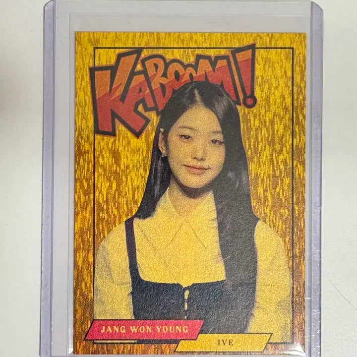 2024 아이브 장원영 카붐 커스텀 카드
