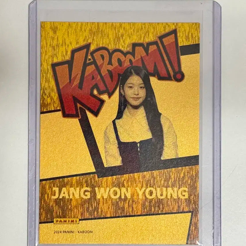 2024 아이브 장원영 카붐 커스텀 카드