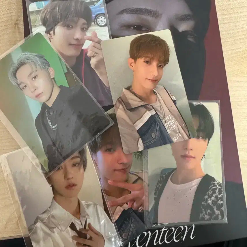 세븐틴 포카+바인더 일괄양도