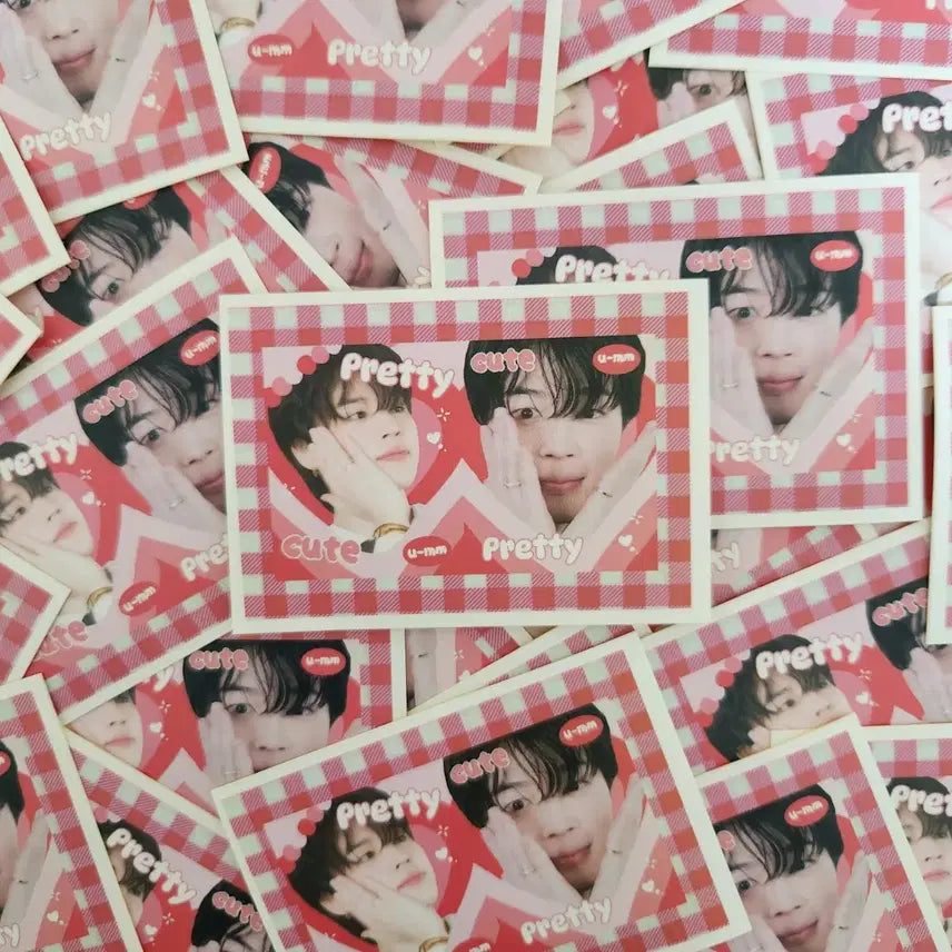 [해바봐pick][50%]방탄 지민  프리쿠라 두컷 판스 비공굿 포카