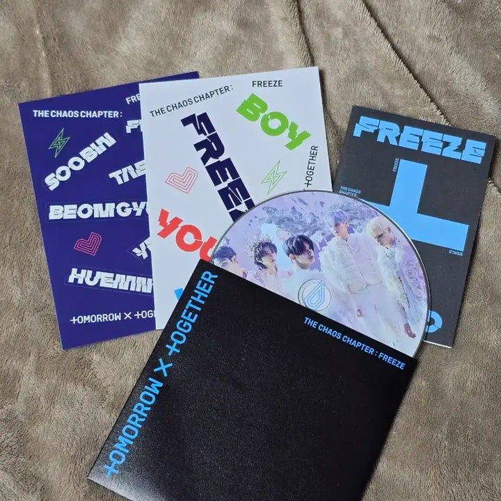 투바투 프리즈 개봉앨범(포카x)