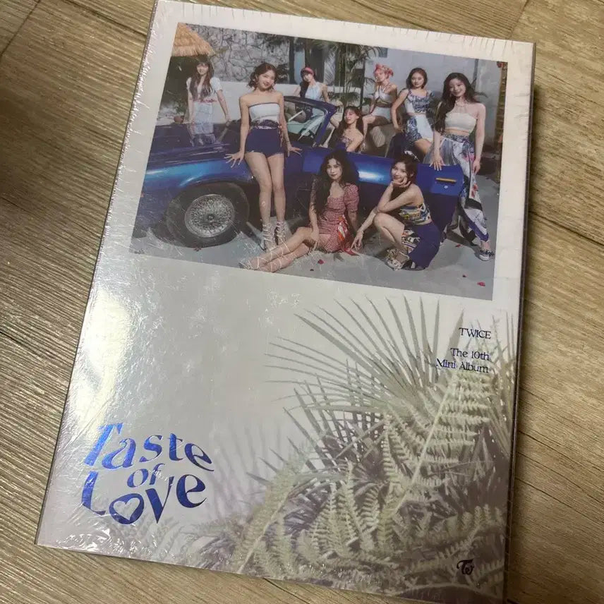 트와이스 taste of love 미개봉 앨범