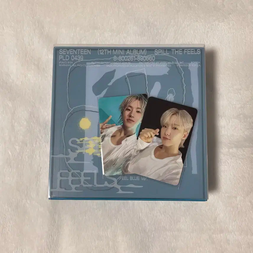 세븐틴 미니 12집 일반반(Feel blue ver.) 호시 세트